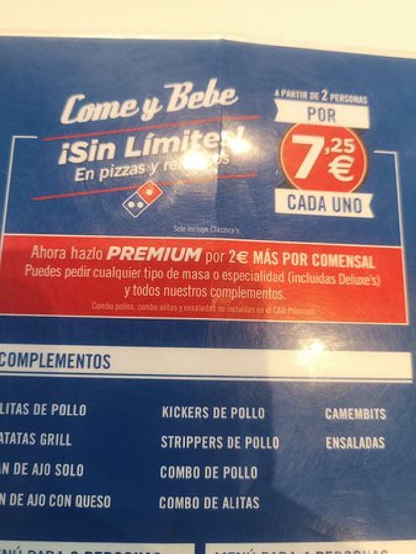 Restaurantes Domino's Pizza