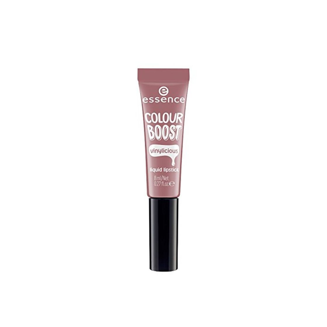 Belleza Essence barra de labios liquida colour boost vinylicious 04 woody rosy.