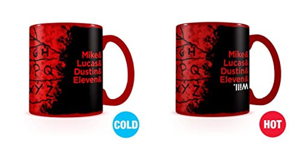 Places Erik SCMG25282 Taza termocolora Stranger Thinks 9x8 estuche