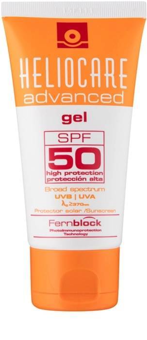 Producto Protector Solar Heliocare Advancedgel solar SPF 50

