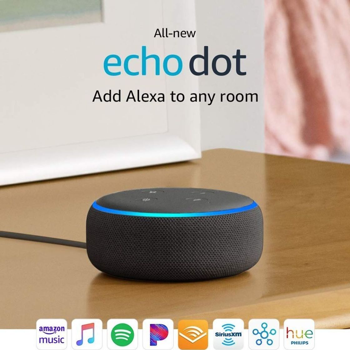 Fashion Echo Dot (3ª Geração): Smart Speaker com Alexa - Cor Preta