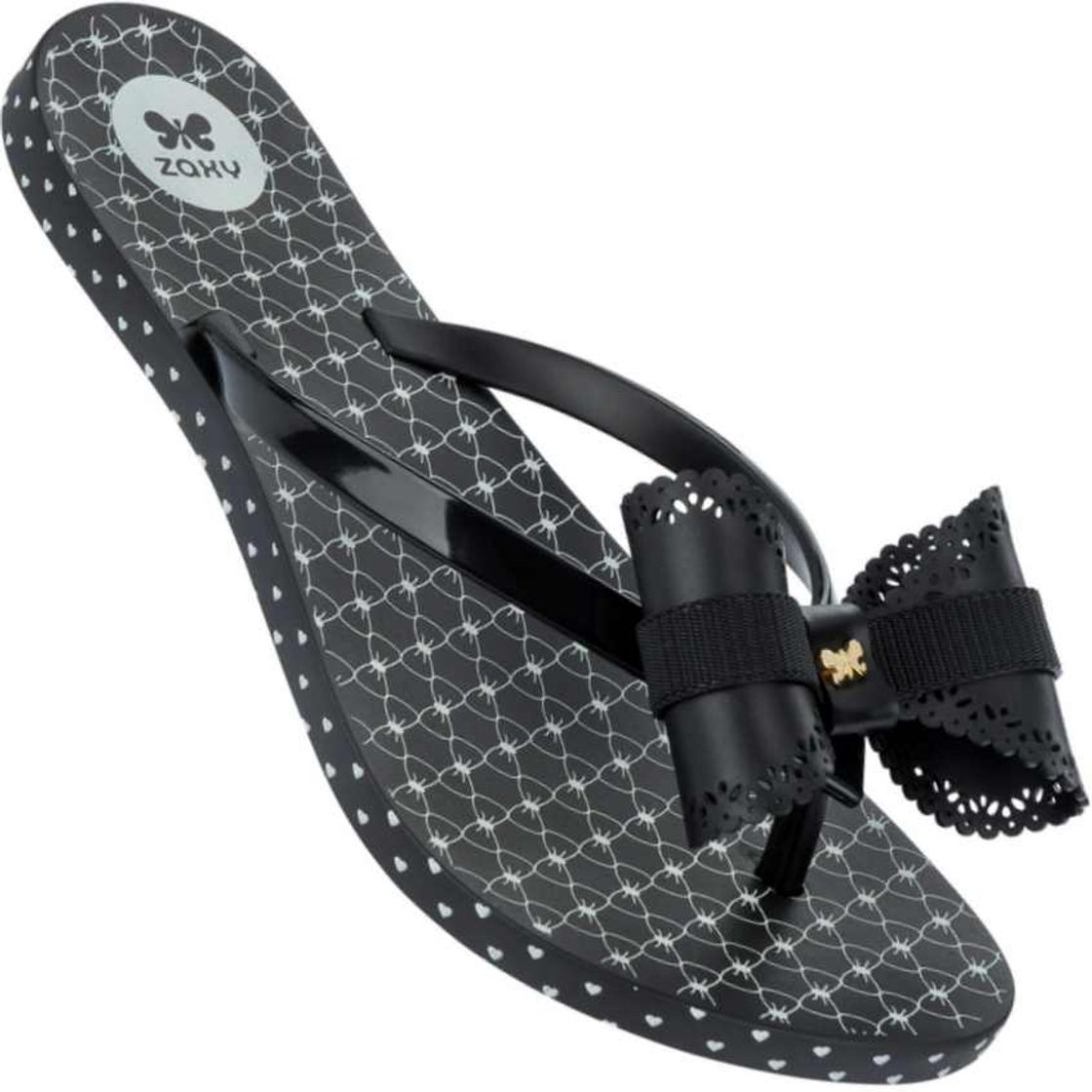 Moda Chinelo Zaxy Com Laço