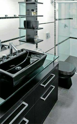 Banheiro preto 😍