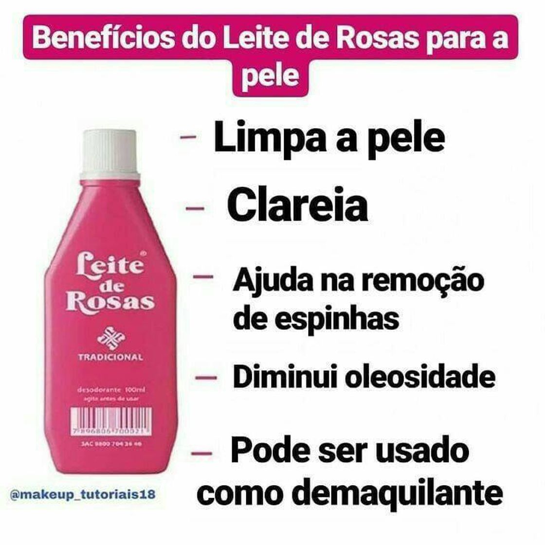 Moda Leite de Rosas 