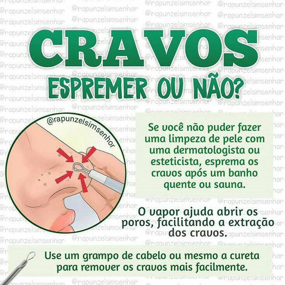 Moda Espremer cravo ou não?