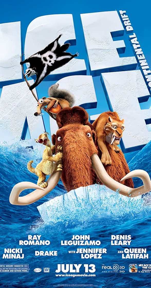 Película Ice Age 4: La formación de los continentes