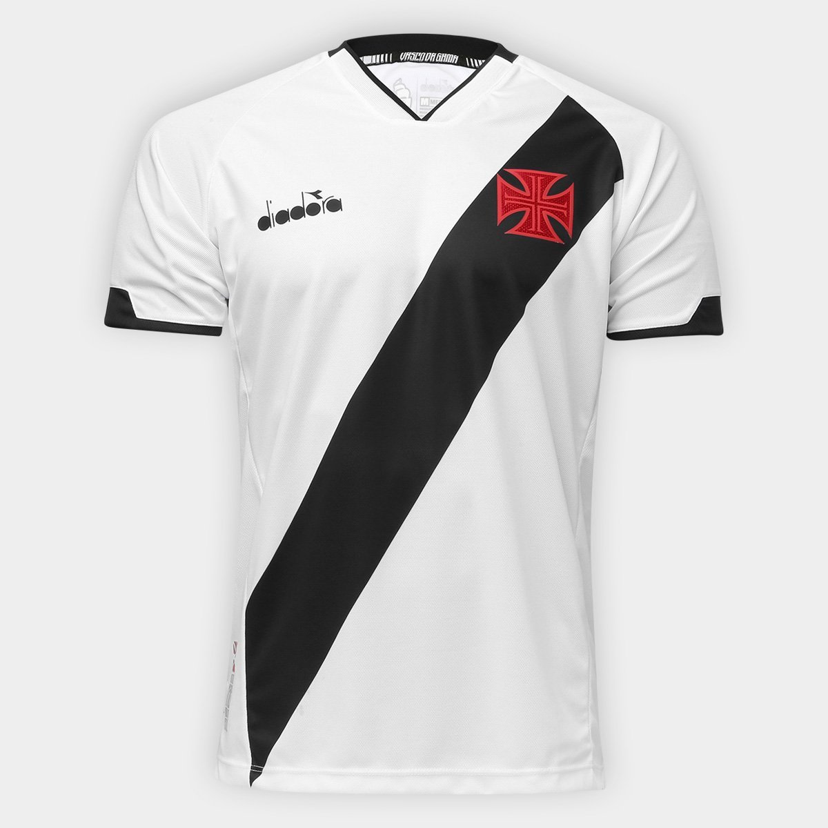 Fashion Camisa Vasco II 2020 s/nº Torcedor Diadora Masculina - Branco ...