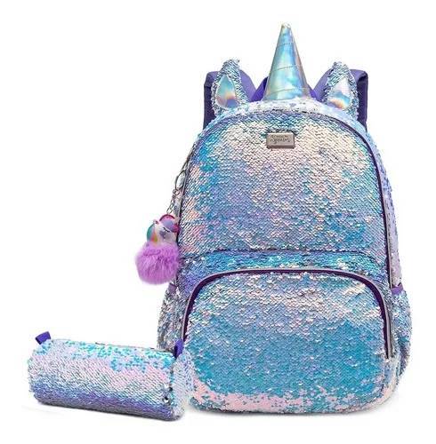 Social Mochila para costa unicórnio