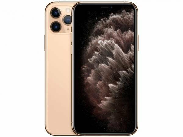 Fashion iPhone 11 Pro Max Apple 512GB Dourado 4G - Tela 6,5” 

