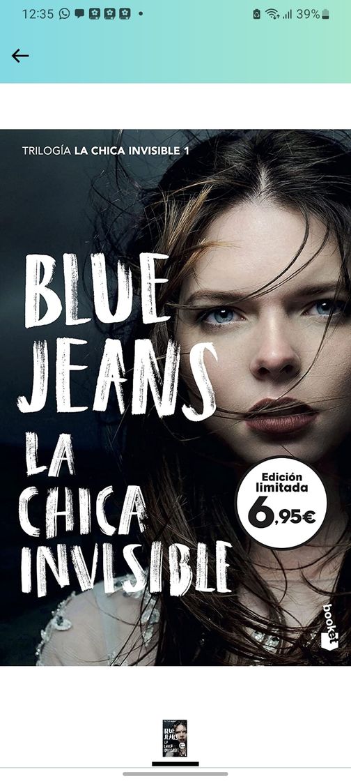 Libro La chica invisible 