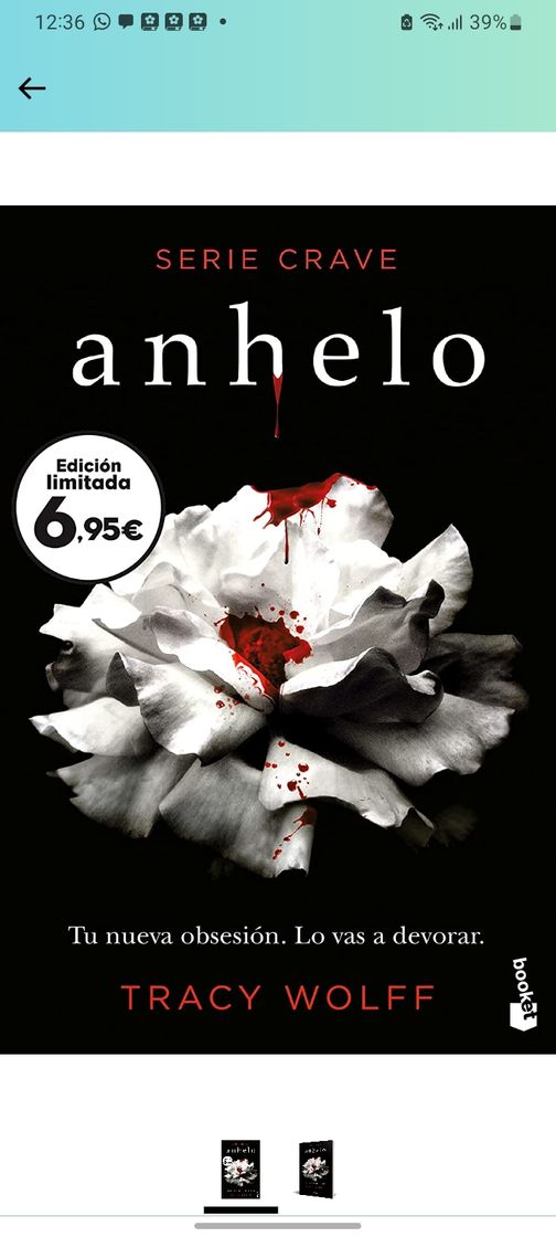 Libro Anhelo