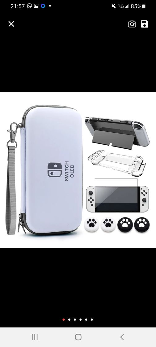 Videogames Funda + Protectores Nintendo Switch 