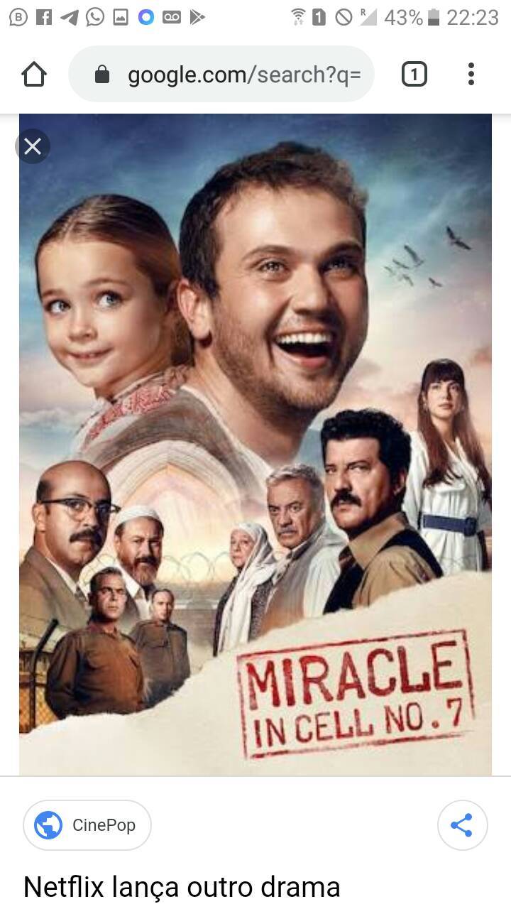 Película  Milagre na cela 7