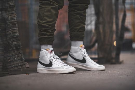 Nike Blazer Mid 77 Vintage White Black