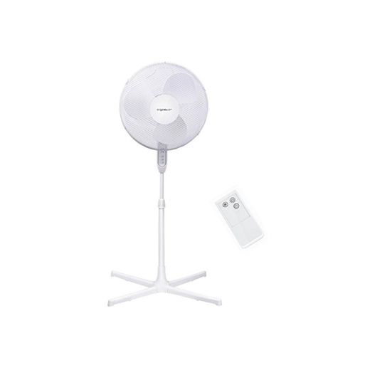 Aigostar Dandelion 33JTQ - Ventilador de pie oscilante con mando a distancia