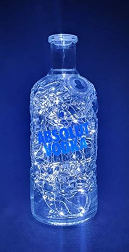 Absolut Vodka RECYCLED Limited Edition – Lámpara para botellas con 80 ledes