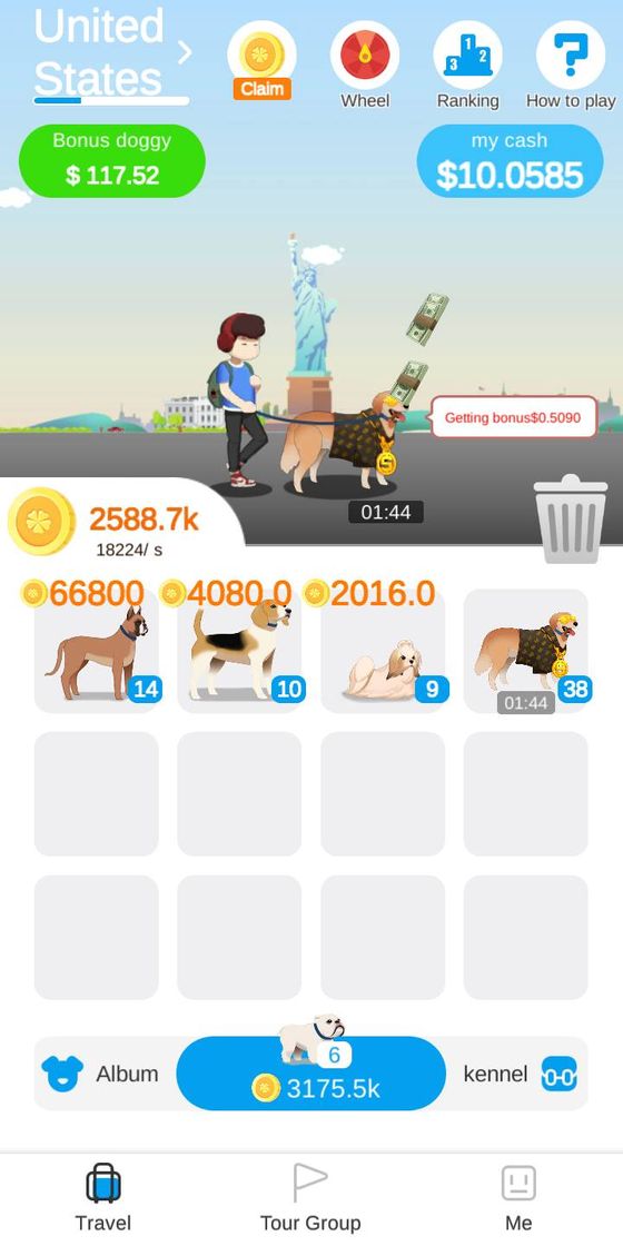 App Doggy Dog, una merge que te paga x jugar