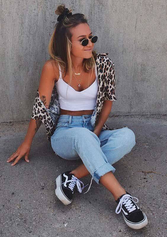 Fashion look basicão e lindo 🐆