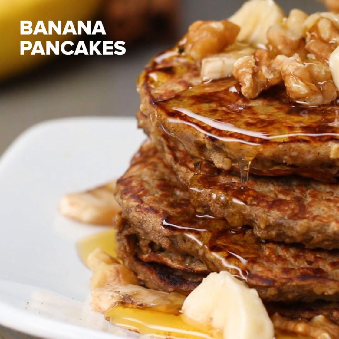 Fashion Healthy Banana Pancakes Recipe by Tasty