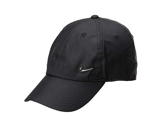 Nike U Nk H86 Cap Metal Swoosh Hat, Unisex Adulto, Negro