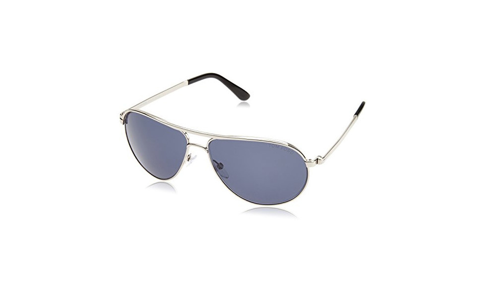 Moda Tom Ford FT0144 18V 58 Gafas de sol, Gris