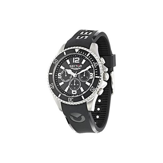 Sector Reloj de Cuarzo para Hombre con Correa de Caucho – R3251161002