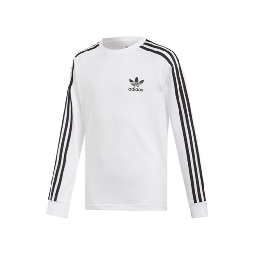 Sudadera  3 bandas - Blanco adidas