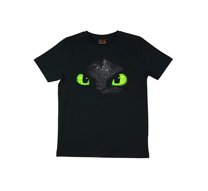 Social Dreamworks Dragones Camiseta Desdentao Toothless Cara,