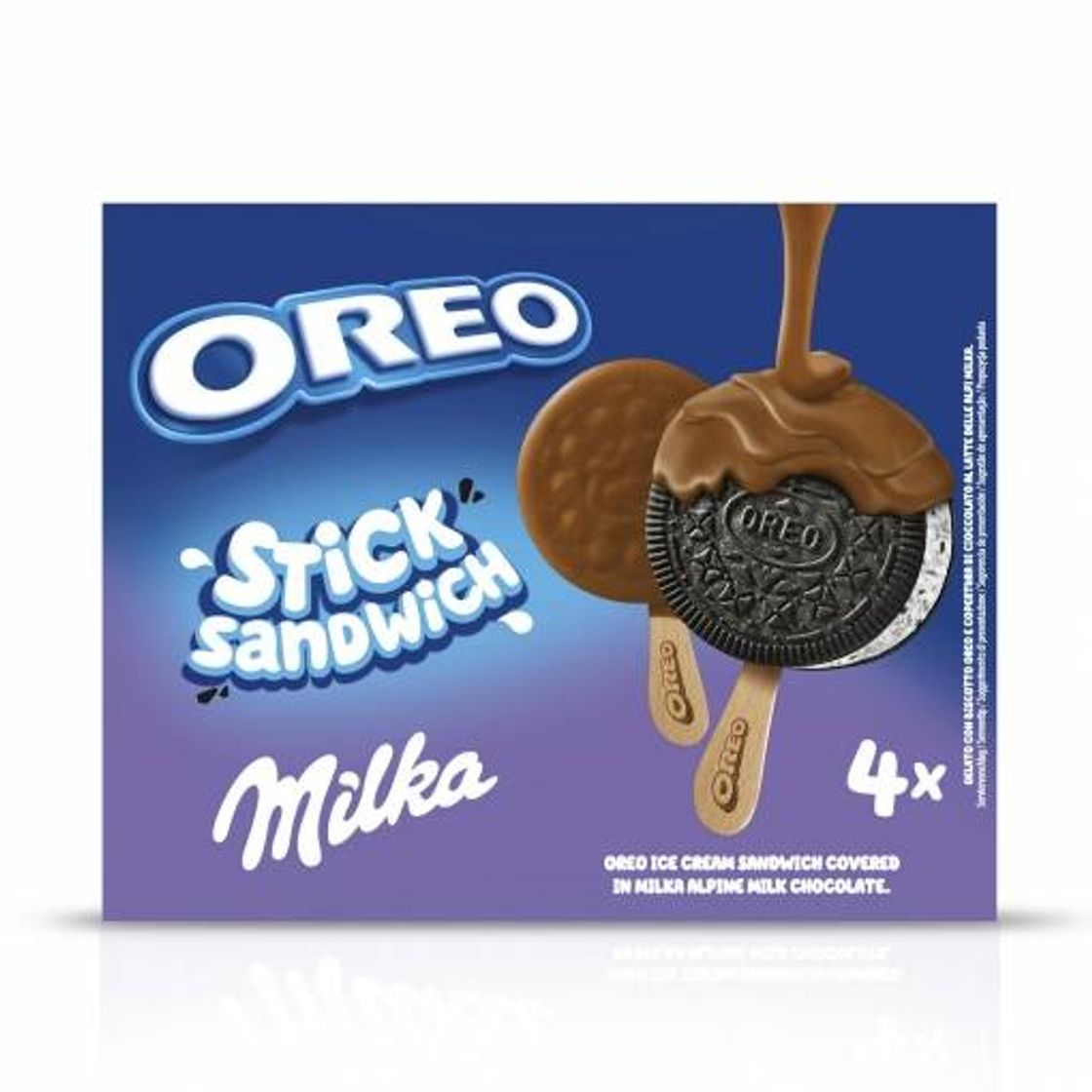 Fashion Helado de oreo y Milka 