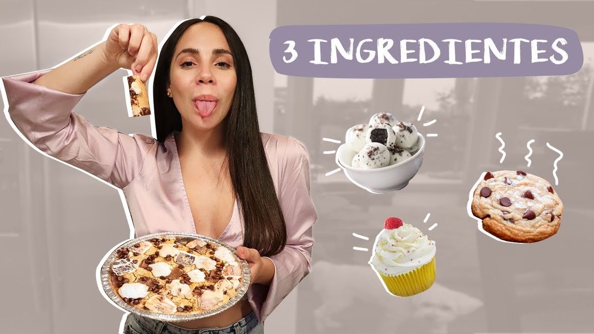 Moda 5 POSTRES CON SOLO 3 INGREDIENTES - YouTube