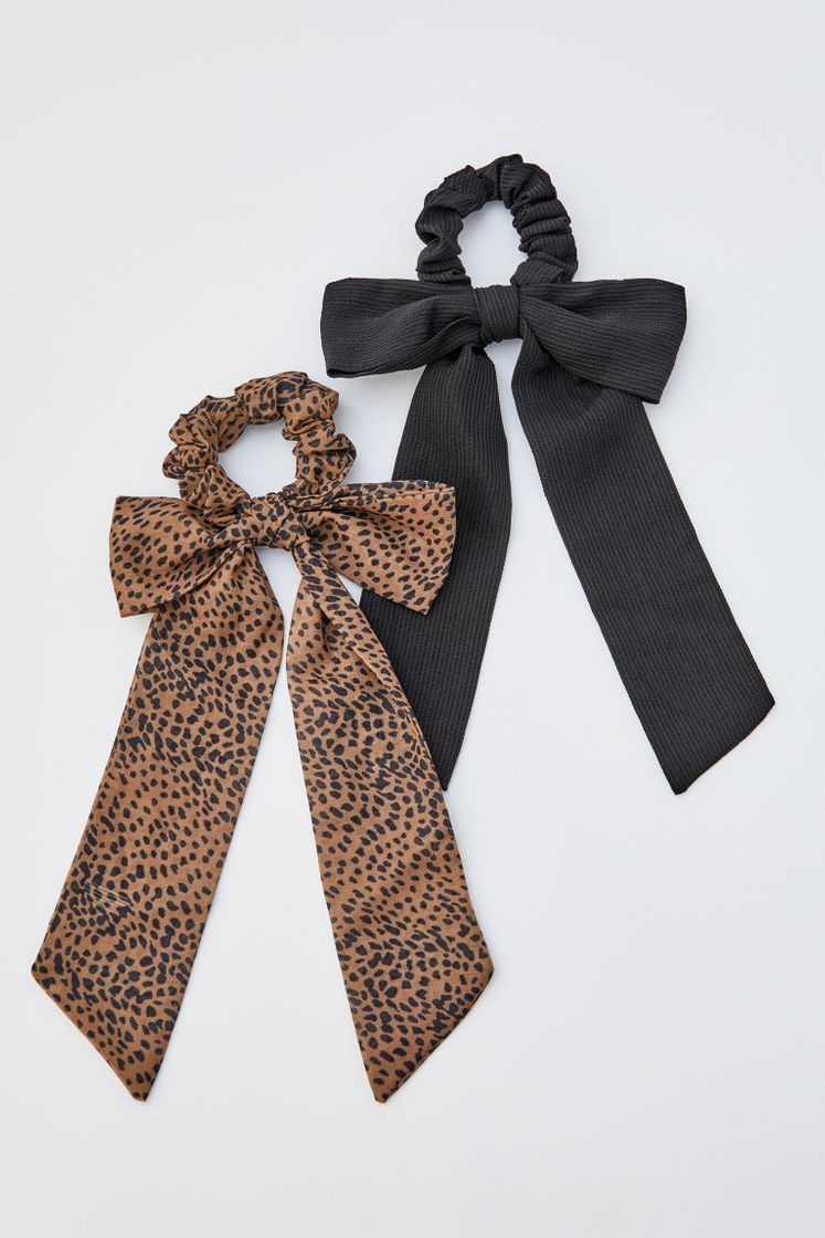 Social Pack coleteros lazo animal print - PULL&BEAR