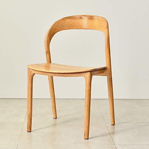 Products Solid Wood Dining Chair Semi-Circle Chair Dining Restaurant Restaurant Leisure Chair Home