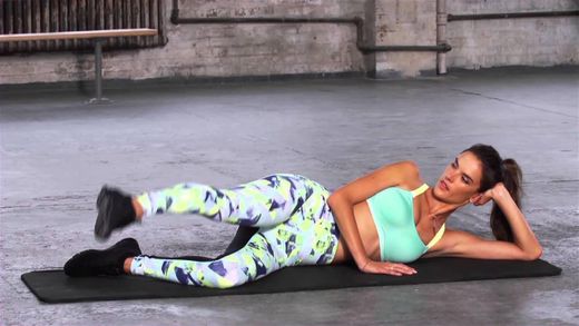 Train Like An Angel 2015: Alessandra Ambrosio Leg Workout ...