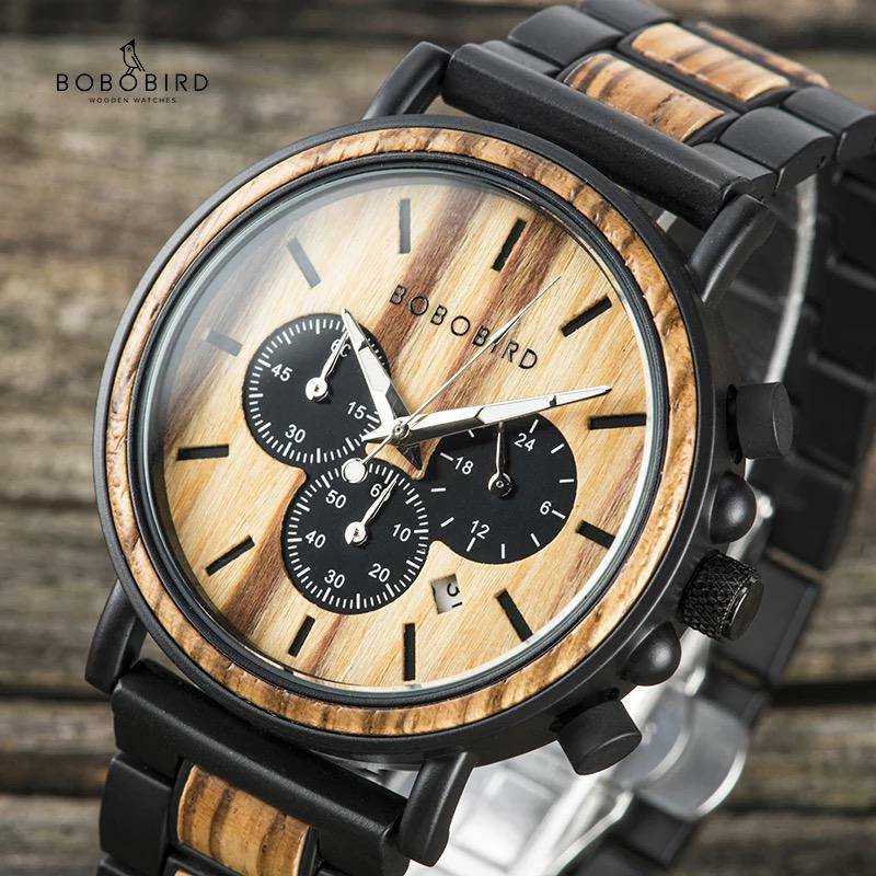 Product Reloj de madera P09 