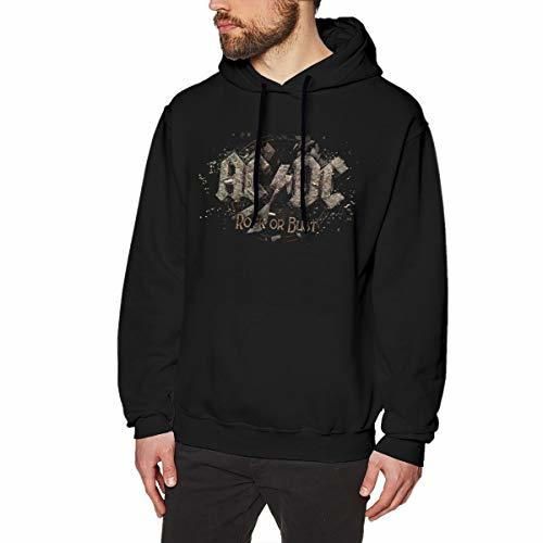 MYHL Men's Skinny Fit ACDC Or Bust Logo Graphic Fashion Sport Hip