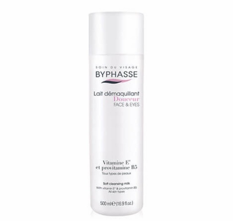 Fashion BYPHASSE - Leche desmaquillante cara y ojos con vitamina E