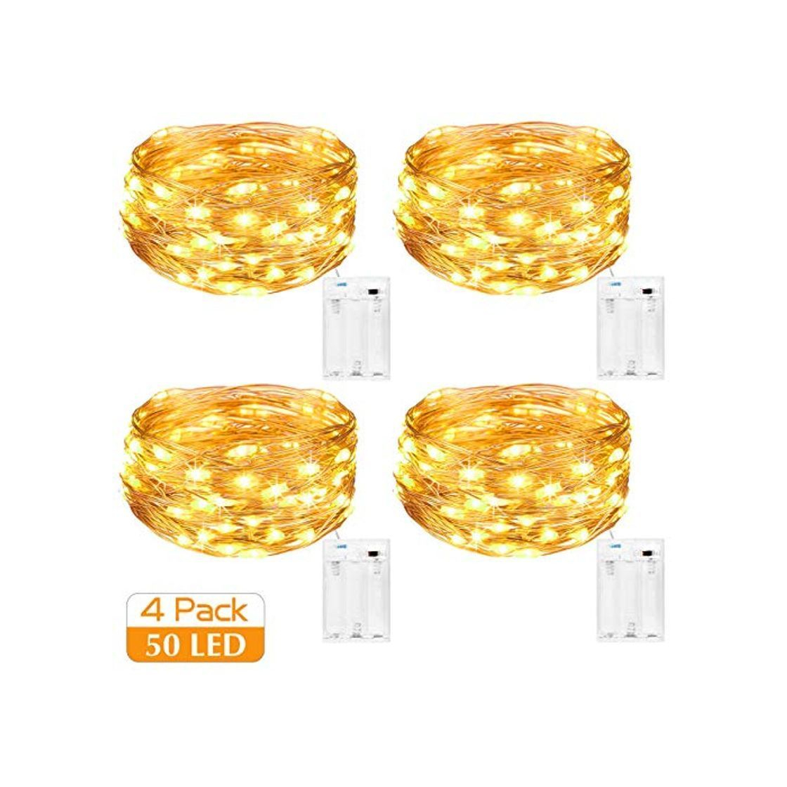 Kolpop Guirnalda Luces Pilas