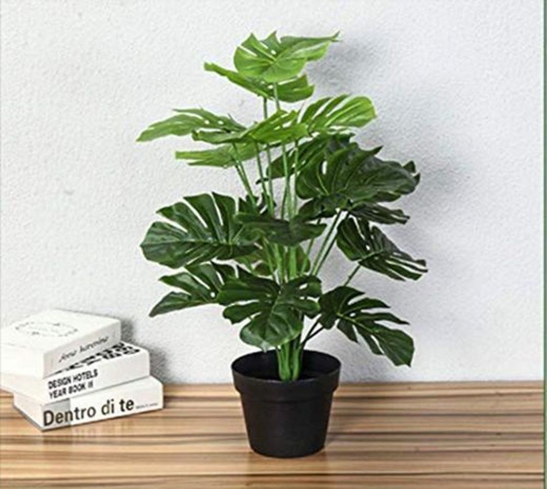 Productos Plantas 70 CM verdaderas Artificiales táctil Monstera Árbol Falsas Árbol Tropical Plants Home Garden Decor Sin Ollas