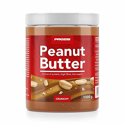 Social Prozis Peanut Butter 1kg - Deliciosa y de Textura Crujiente - Fuente