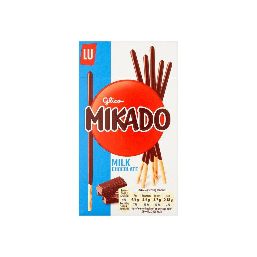 Productos Mikado Milk Chocolate Biscuits, 75g