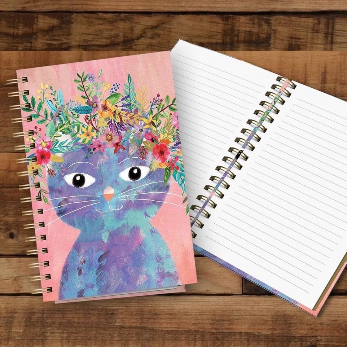 Moda Cuaderno de gatito.