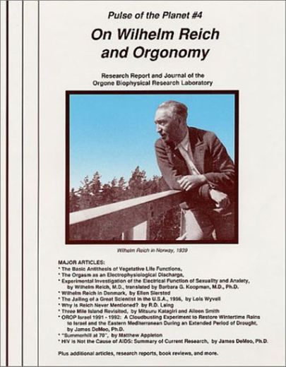 On Wilhelm Reich and Orgonomy
