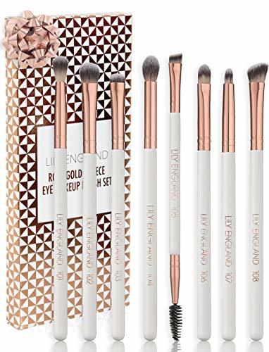 Beauty Lily England - Set de Pinceles de Maquillaje Los 8 Mejores Pinceles