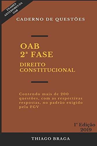 OAB 2ª FASE DIREITO CONSTITUCIONAL