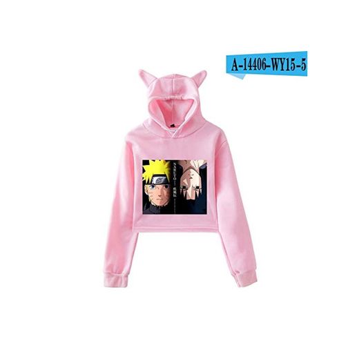 YJDMJJ Naruto Sudadera con Capucha Uzumaki Naruto Uchiha Sasuke K