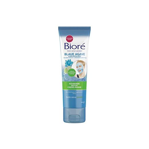 Bioré Nährende Detox Crema con Agave Azul y Polvo para Piel mixta