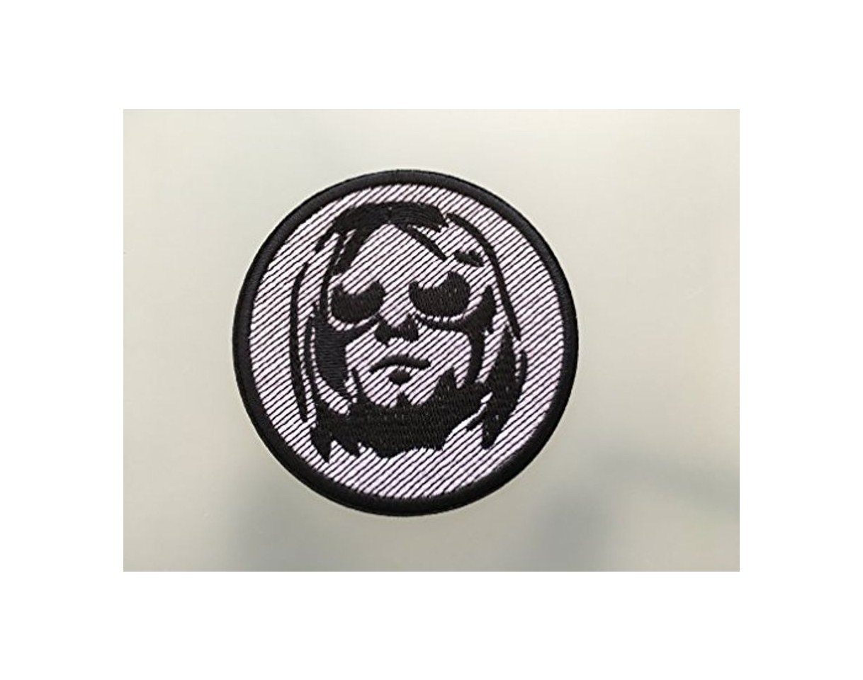 Product Parche bordado, diseño de Kurt Cobain del grupo de música grunge Nirvana,