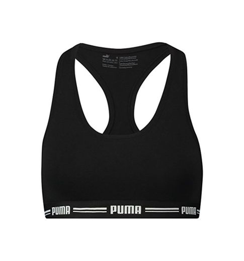 PUMA Iconic Racer Back Bra 1P Ropa Interior