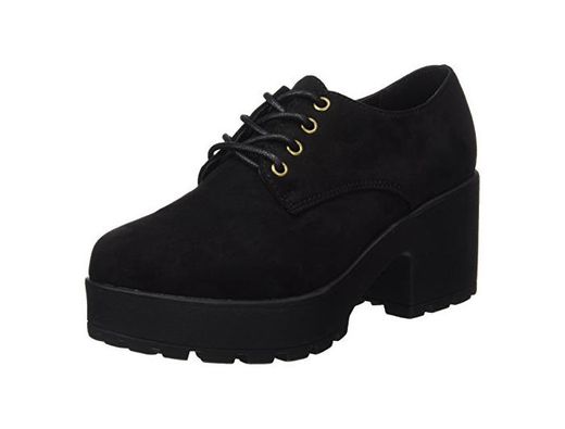 COOLWAY Cruise, Mocasines para Mujer, Negro