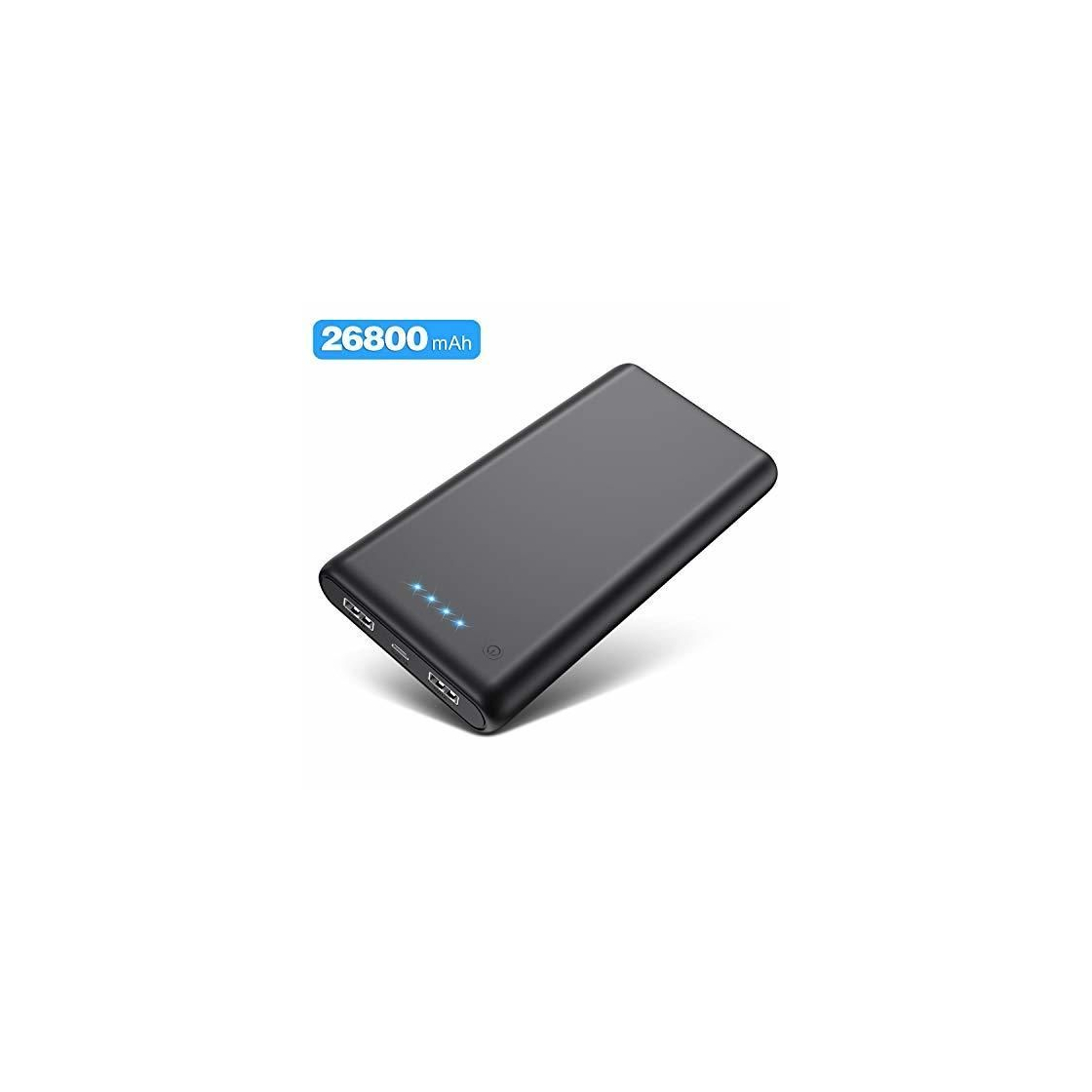Social Todamay Batería Externa 26800mAh Power Bank con 3 Entradas y 2 Puertos